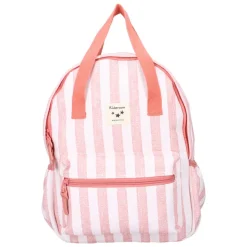 Hot Kidzroom Lille Stripe Frenzy Backpack pink