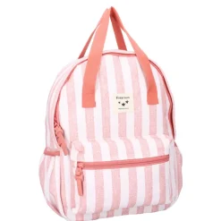 Hot Kidzroom Lille Stripe Frenzy Backpack pink