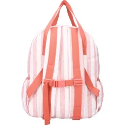 Hot Kidzroom Lille Stripe Frenzy Backpack pink