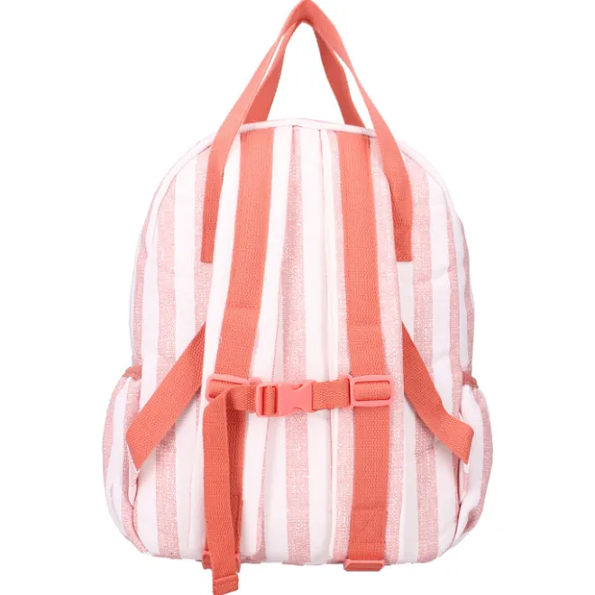 Hot Kidzroom Lille Stripe Frenzy Backpack pink