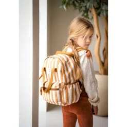 Best Kidzroom Lille Stripe Frenzy Backpack brown