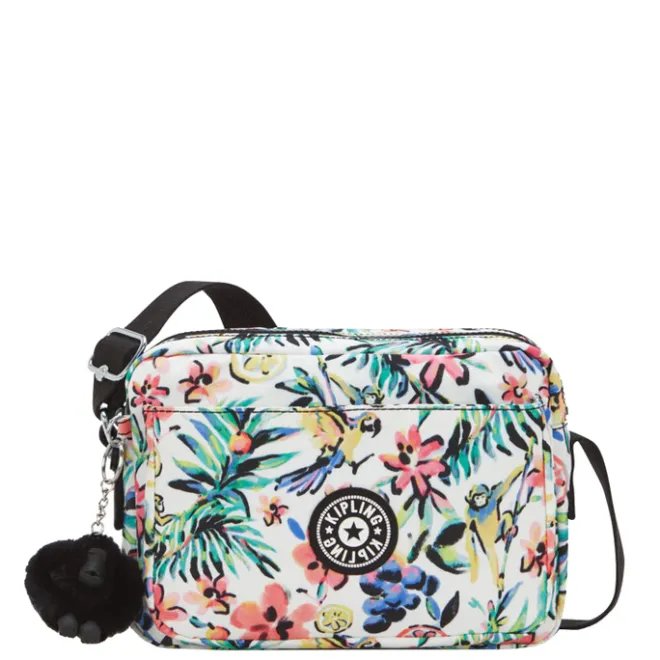 Online Kipling Abanu Medium Crossbody cocktail floral