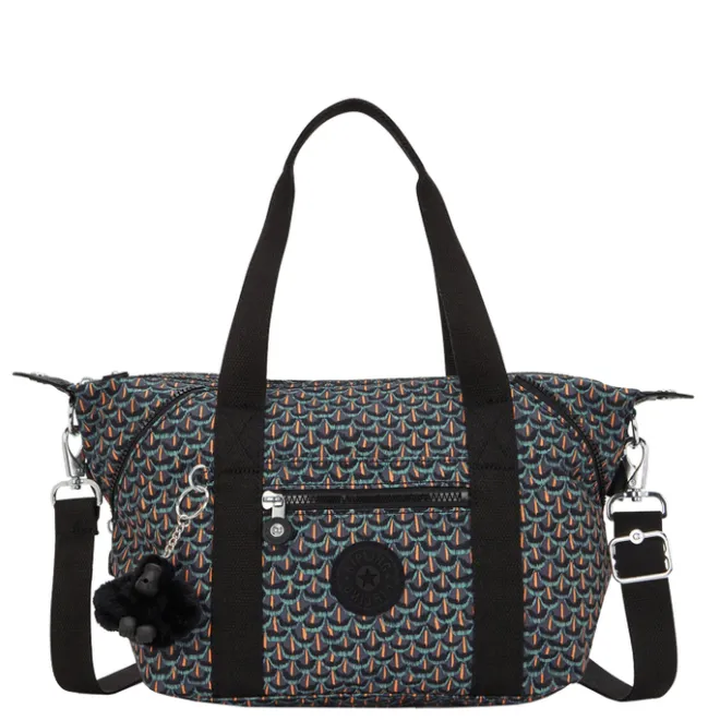 Kipling Art M prt ac geo feather