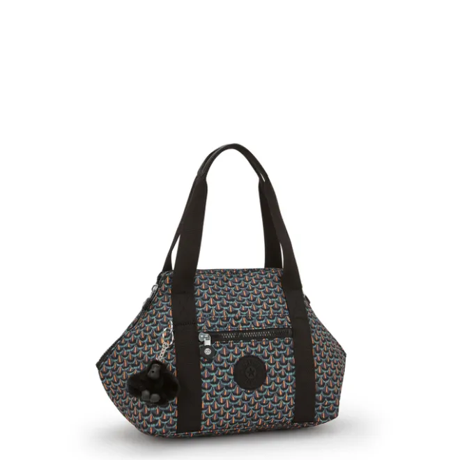 Kipling Art M prt ac geo feather