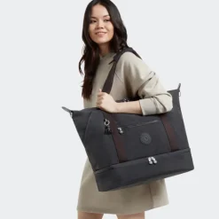 Hot Kipling Art M Weekender b black noir