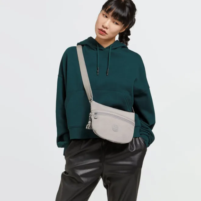 Kipling Arto Crossbody Schoudertas S grey gris