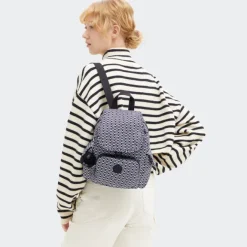 Hot Kipling City Pack Mini Backpack signature print