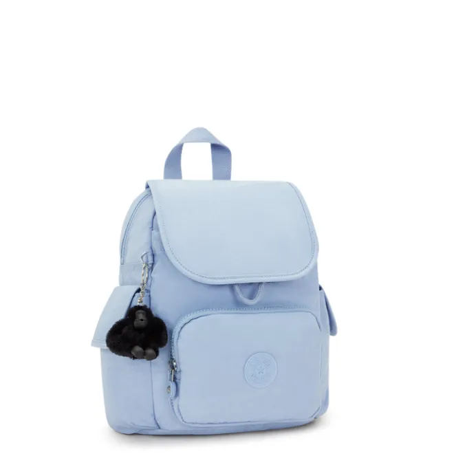 New Kipling City Pack Mini Backpack cloudy sky blue