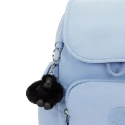 New Kipling City Pack Mini Backpack cloudy sky blue