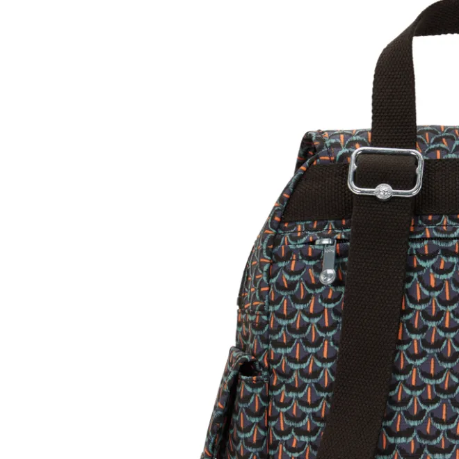 Hot Kipling City Pack Mini prt ac geo feather
