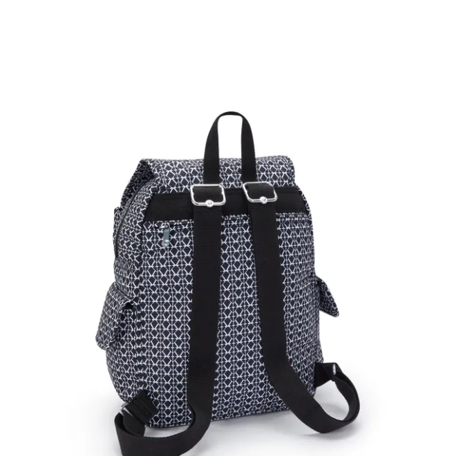 Hot Kipling City Pack S Backpack signature print