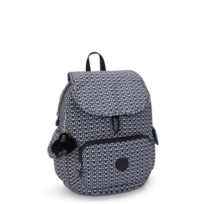 Hot Kipling City Pack S Backpack signature print