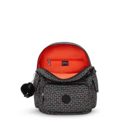 Online Kipling City Pack S prt ac geo feather