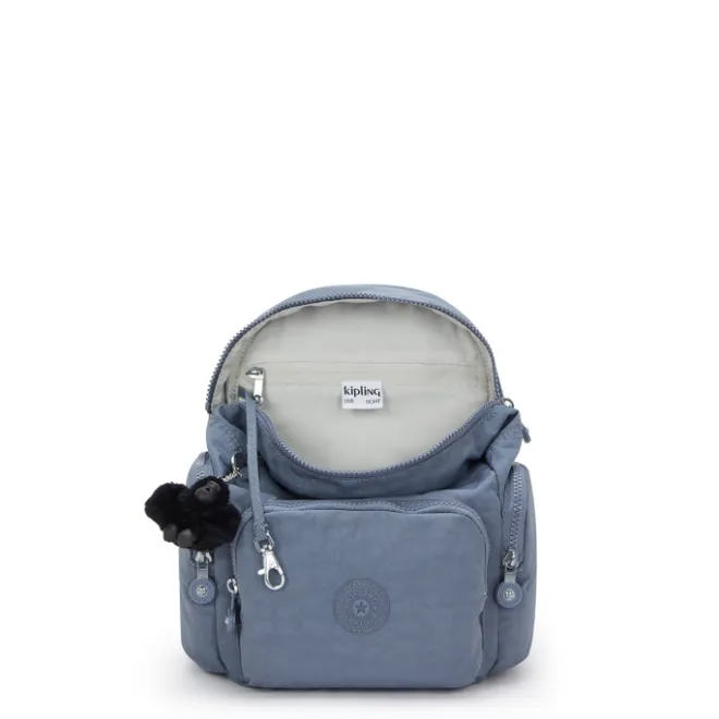 Outlet Kipling City Zip Mini b blue stone