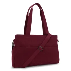 Sale Kipling Elysia Work E e jq maroon tile jacquard