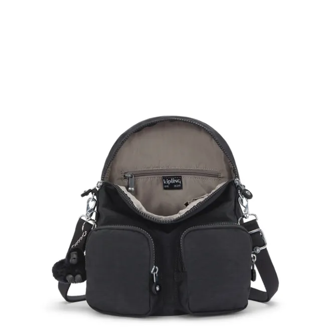 Hot Kipling Firefly Up Backpack black noir