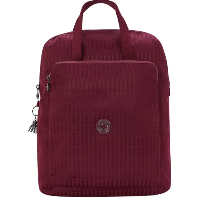Online Kipling Kazuki ej maroon tile jacquard