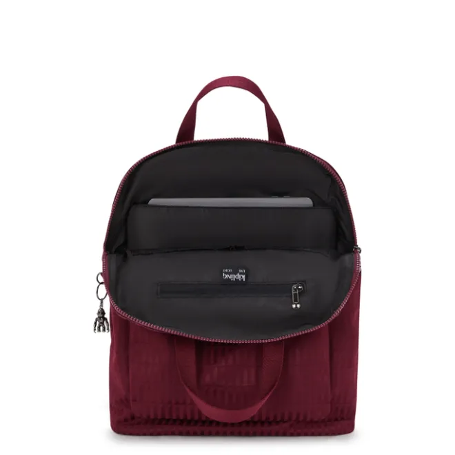 Online Kipling Kazuki ej maroon tile jacquard