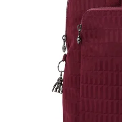 Online Kipling Kazuki ej maroon tile jacquard