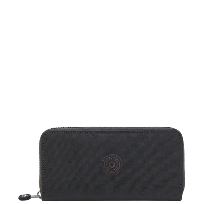 Online Kipling Money World Wallet black noir