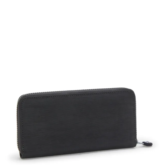 Online Kipling Money World Wallet black noir