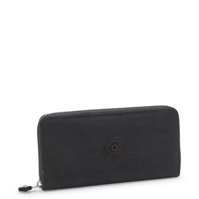 Online Kipling Money World Wallet black noir