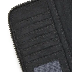 Online Kipling Money World Wallet black noir