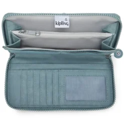 New Kipling Money World Wallet relaxed grey