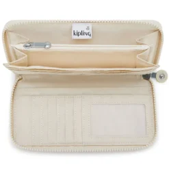 New Kipling Money World Wallet hideaway beige