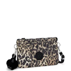 Discount Kipling Riri b prt wild leopard