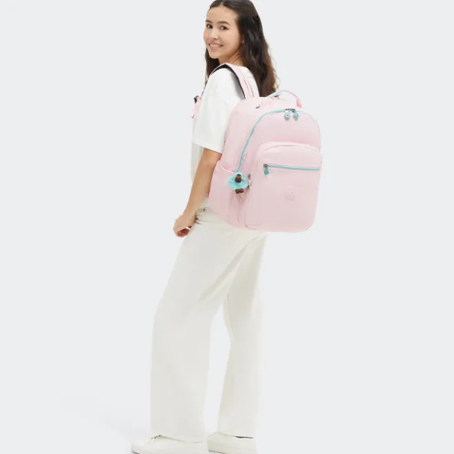 Hot Kipling Seoul College pink met