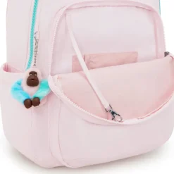 Hot Kipling Seoul College pink met