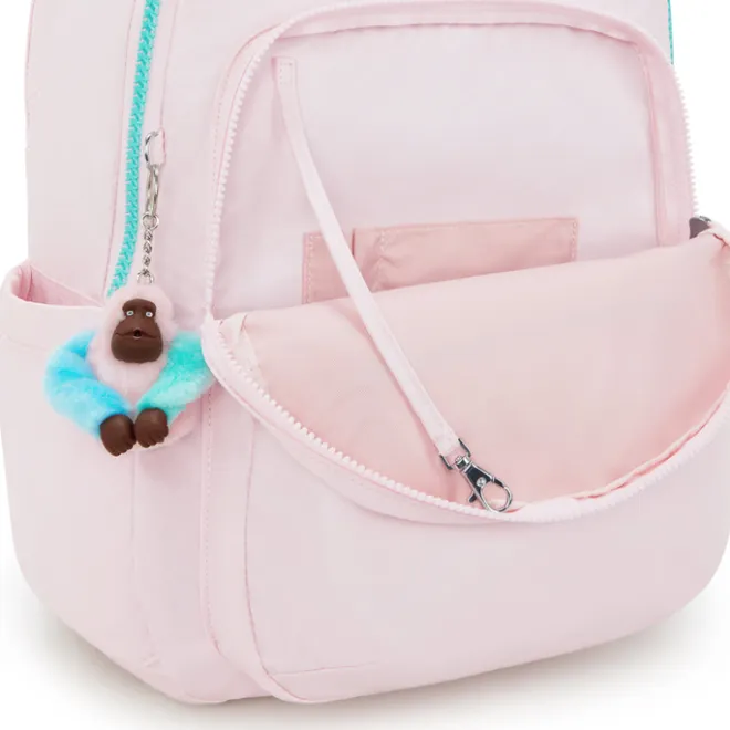 Hot Kipling Seoul College pink met