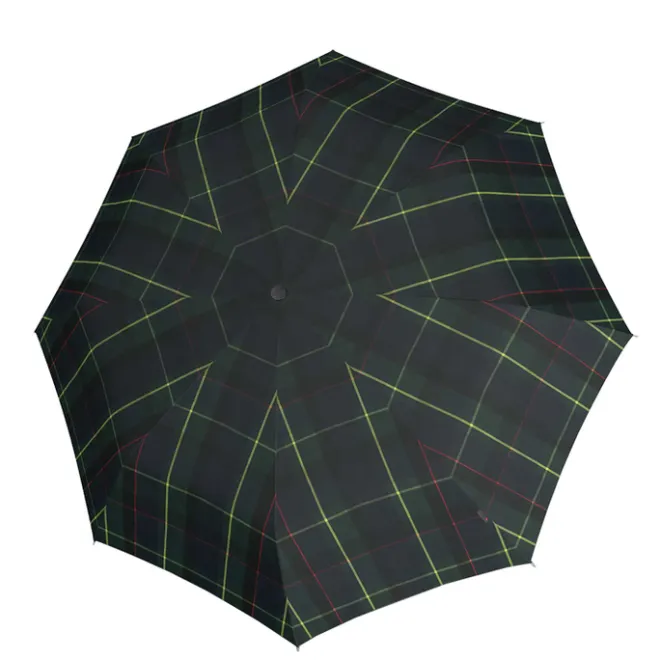 New Knirps T.200 Medium Duomatic check hunter