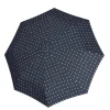 Outlet Knirps T-200 Medium Duomatic Paraplu kelly dark navy