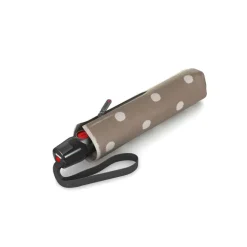 Best Knirps T.200 Medium Duomatic dot art taupe