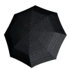 Clearance Knirps T-200 Medium Duomatic Paraplu checks black