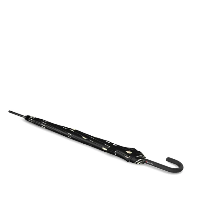 Knirps T.760 Stick Automatic Paraplu dot art black