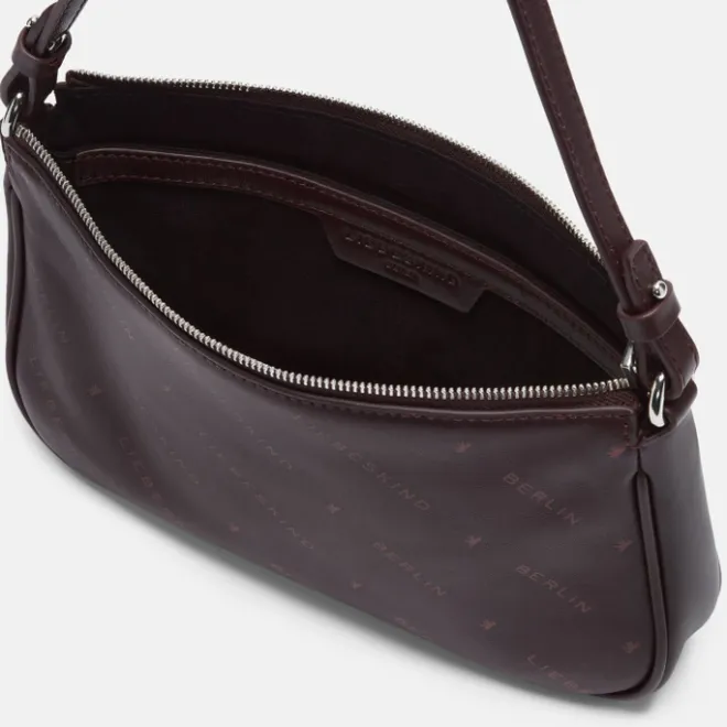 Online Liebeskind Monogram Crossbody S burgundy