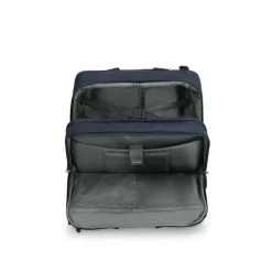 Clearance Lipault 4BIZ Rolling Tote carbon blue