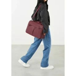 New Lipault City Plume Carryall bordeaux