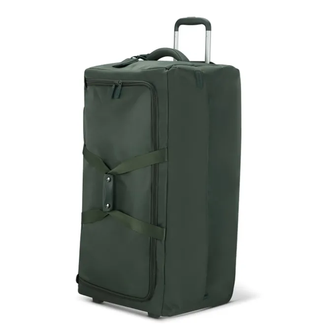 Clearance Lipault Foldable Plume Duffle/Wheels khaki