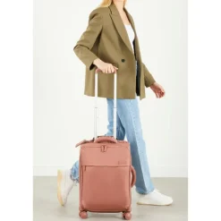 Clearance Lipault Plume Cabin Trolley khaki
