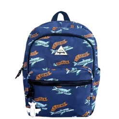 New Little Legends Backpack L football plane