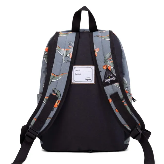Hot Little Legends Backpack L dino boxing