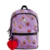 New Little Legends Backpack L milagros heart lilac