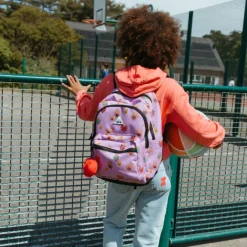 New Little Legends Backpack L milagros heart lilac