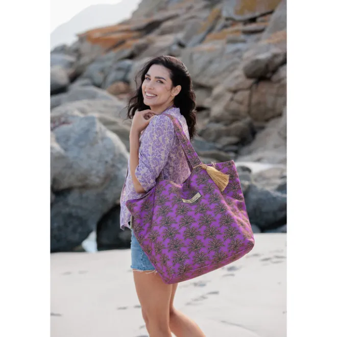 New Little Legends Beach Bag Palm Tree sunset