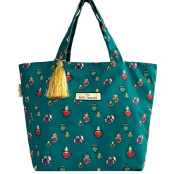 Hot Little Legends Beach Bag milagros heart