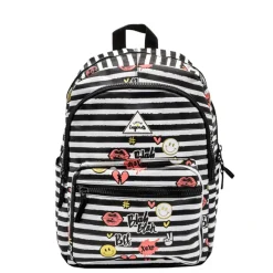 Outlet Little Legends BFF Backpack L zwart/wit/roze